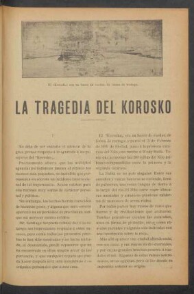 La tragedia del Korosko