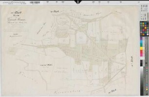 Hemmerde (Unna), Frömern (Fröndenberg), Bausenhagen (Fröndenberg), Fröndenberg (Fröndenberg), Teilung der Waldparzellen Schelk, Bl. 6 Reinkarte Frömern Flur 8