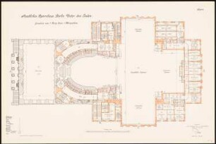 Staatsoper, Berlin Umbau: Grundriss 1. Obergeschoss 1:100