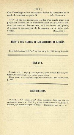 Rectification.