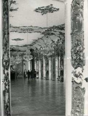 Blick in die Goldene Galerie des Knobelsdorff-Flügels im Schloss Charlottenburg