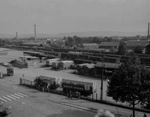 Planungen zur Stillegung des Güterbahnhofs an der Kriegsstraße.