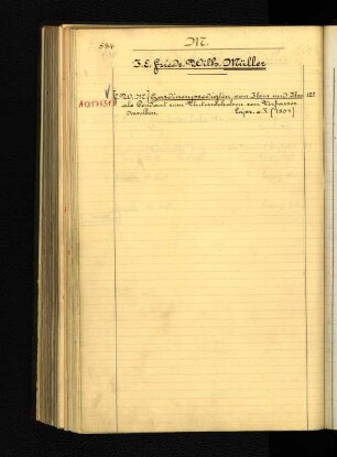 J. E. Fried. Wilh. Müller.