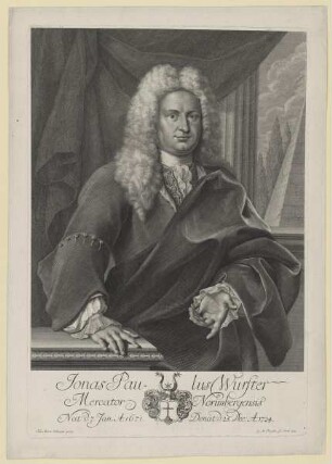 Bildnis des Jonas Paulus Wurster