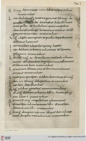 Tafel I-II: Vat. Pal. lat. 1877 fol. 5v, fol. 56v