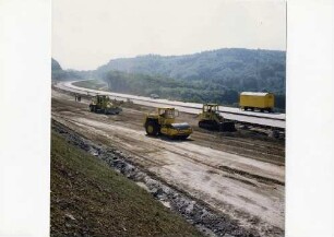 Betonfahrbahndecke fertiggestellt