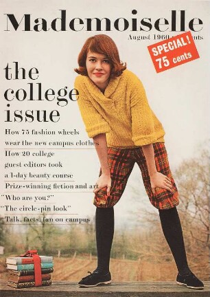Modeaufnahme, Tearsheet, Cover (Mademoiselle)