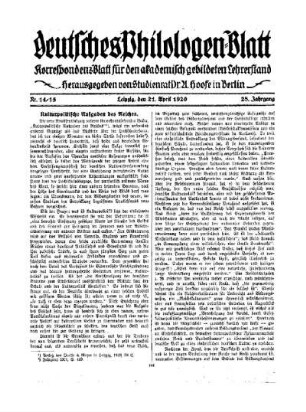 14/15: Heft 14/15