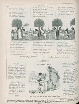 "A la Semiramis" "Der schlaue Isidor"