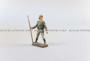 Massefigur: Artillerist mit Ansetzer