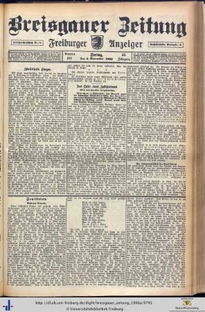 Nr. 256-280 (November 1906)