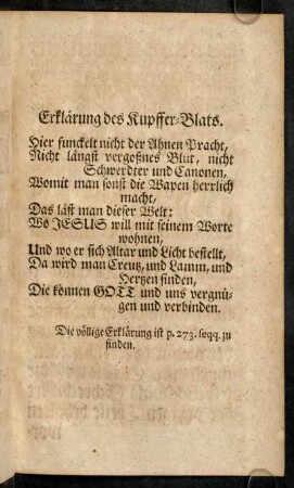 Erklärung des Kupffer-Blats.
