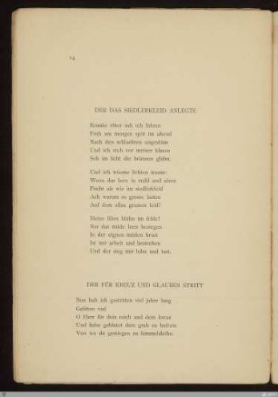 Der für Kreuz und Glauben stritt