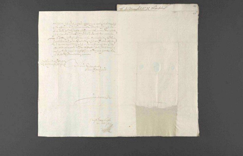 Gesuch des Hans Georg Hofer von Lobenstein im Auftrag Markgraf Albrechts II. von Brandenburg-Ansbach an den württembergischen Oberstallmeister von Münchingen um 25 Fasanen, die jedoch nicht vor einer Monatsfrist zu haben sind.