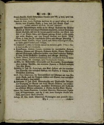 Libri Medici Futur. Nund. Prodit.