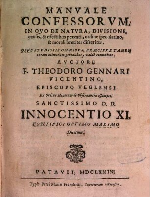 Manuale confessorum