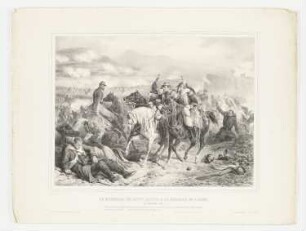 Le Maréchal de Saint Arnaud a la bataille de l’Alma