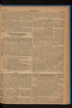 Lesestoffe für Klassenlektüre : (Schluß aus Nr. 89/99)
