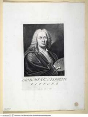 Porträt des Giovanni Domenico Ferretti - Porträt Gio. Domenico Ferretti