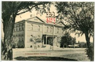 Redding, California. Grammar School