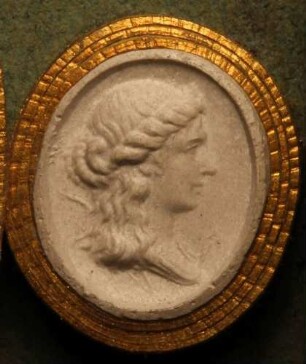 Profilkopf der Diana mit Pfeil und Bogen (Daktyliothek, Erstes Mythologisches Tausend)
