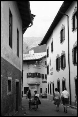 Lofer: enge Gasse