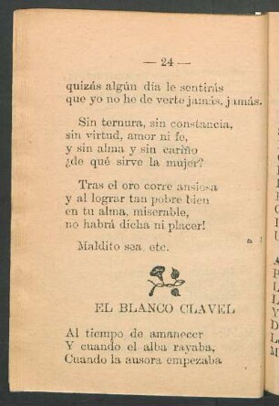 El Blanco Clavel