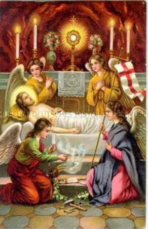 Postkarte mit christlichem Motiv