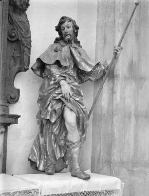 Altarskulptur des heiligen Jakobus