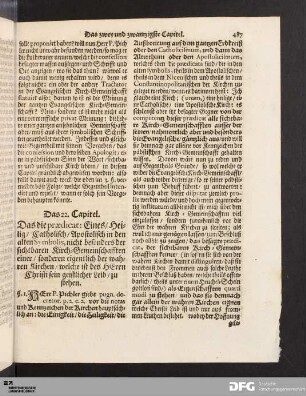 Das 22. Capitel
