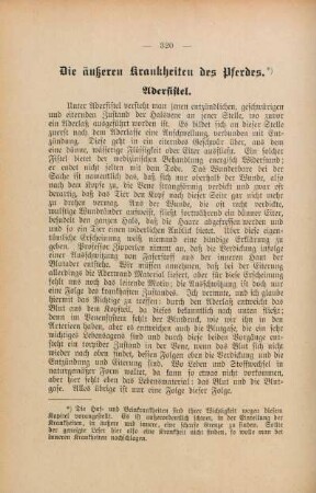 Die äußeren Krankheiten des Pferdes