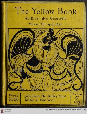 13: The yellow book: an illustrated quarterly