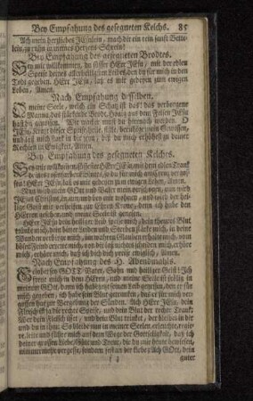 Nach Empfahung desselben.