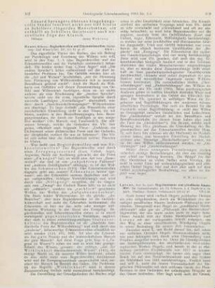 107-108 [Rezension] Heuer, Wilhelm, Begierdewollen und Erkenntniswollen