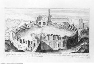Vestigi delle antichità di Roma, Tivoli, Pozzuolo e altri luochi, Tafel 24: Vestigij d'uno Amphiteatro ...