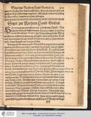 Sitzet zur rechten Hand Gottes