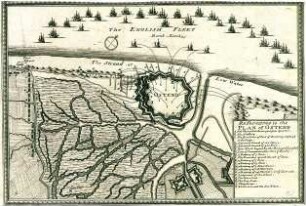 WHK 13 Spanischer Sukzessionskrieg 1701-1713 bis zum Frieden von Rastatt: Plan von Ostende, 1706
