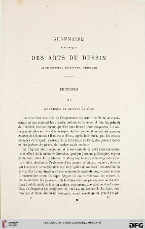 6: Grammaire historique des arts du dessin, [2] : Architecture, sculpture, peinture