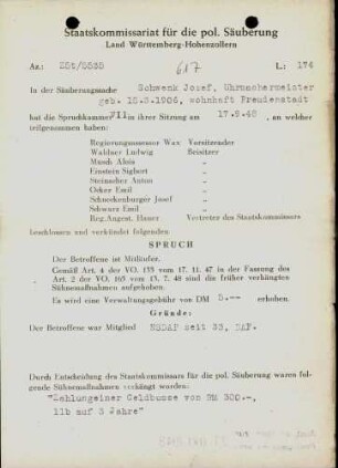 Schwenk, Josef