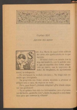 Capítulo XLII - ¿Quién ha sido?