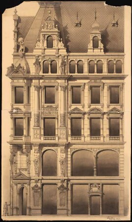 Geschäftshaus: Fassadenansicht