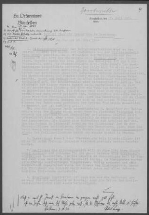 Gerabronn: Inspektionsbericht 1954
