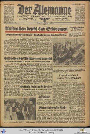 Nr. 119-149 (Mai 1941)