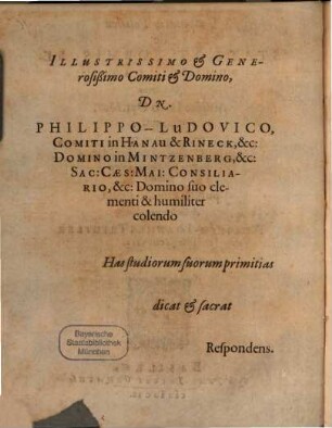 Disp. polit. de statu et formis rerum publicarum