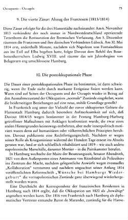 9. Die vierte Zäsur: Abzug der Franzosen (1813/1814)