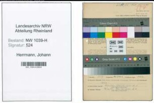 Entnazifizierung Johann Herrmann , geb. 28.06.1911 (Angestellter)
