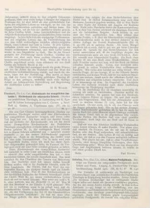 794-796 [Rezension] Uckeley, Alfred, Moderne Predigtideale
