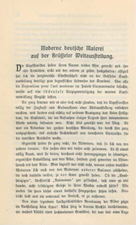 62-67 Moderne deutsche Malerei auf der Brüsseler Weltausstellung