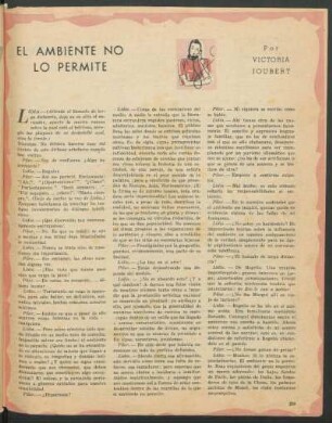 El ambiente no lo permite