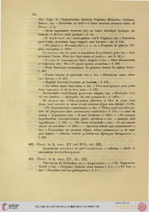 Cod. Pal. lat. 400 - 499
